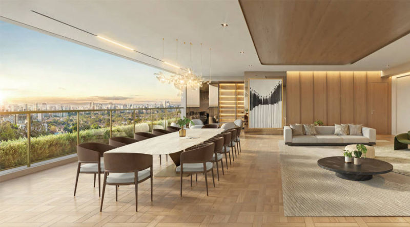 Portrait Ibirapuera – Living 232m²